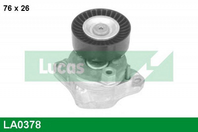 LUCAS ENGINE DRIVE la0378 -  Натяжной ролик, поликлиновой  ремень